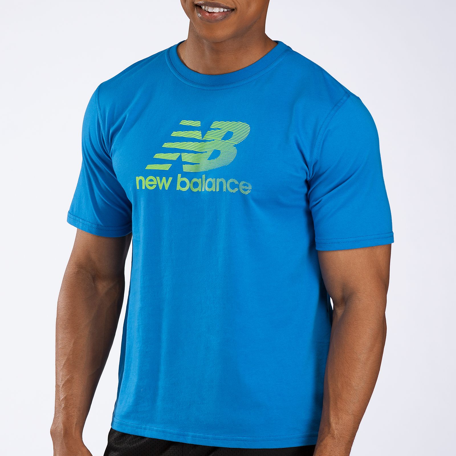 Logo Tee, Electric Blue