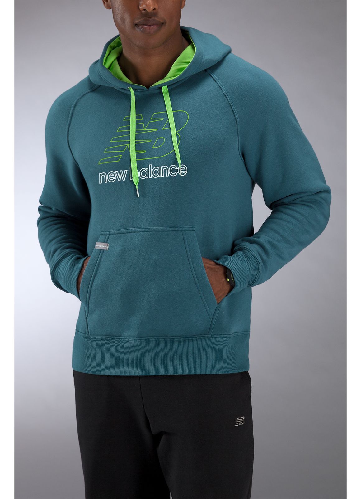 Essential Pullover Hoodie, Mallard Blue