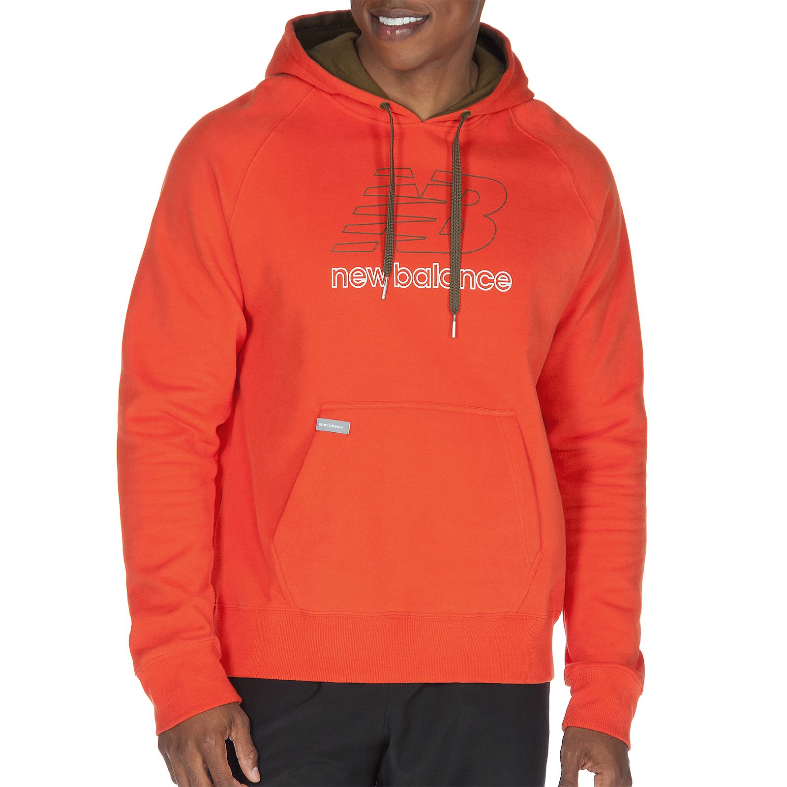 Essential Pullover Hoodie, Spicy Orange