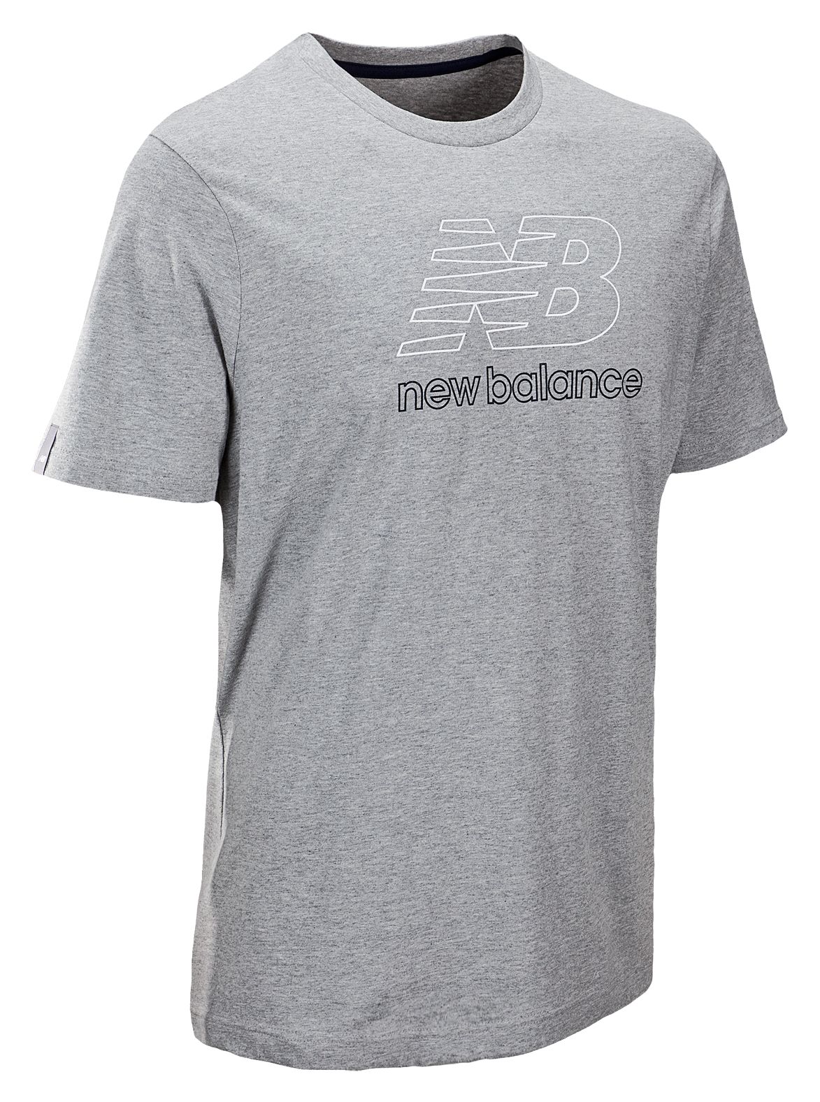Essential Short-Sleeve Tee, Athletic Grey