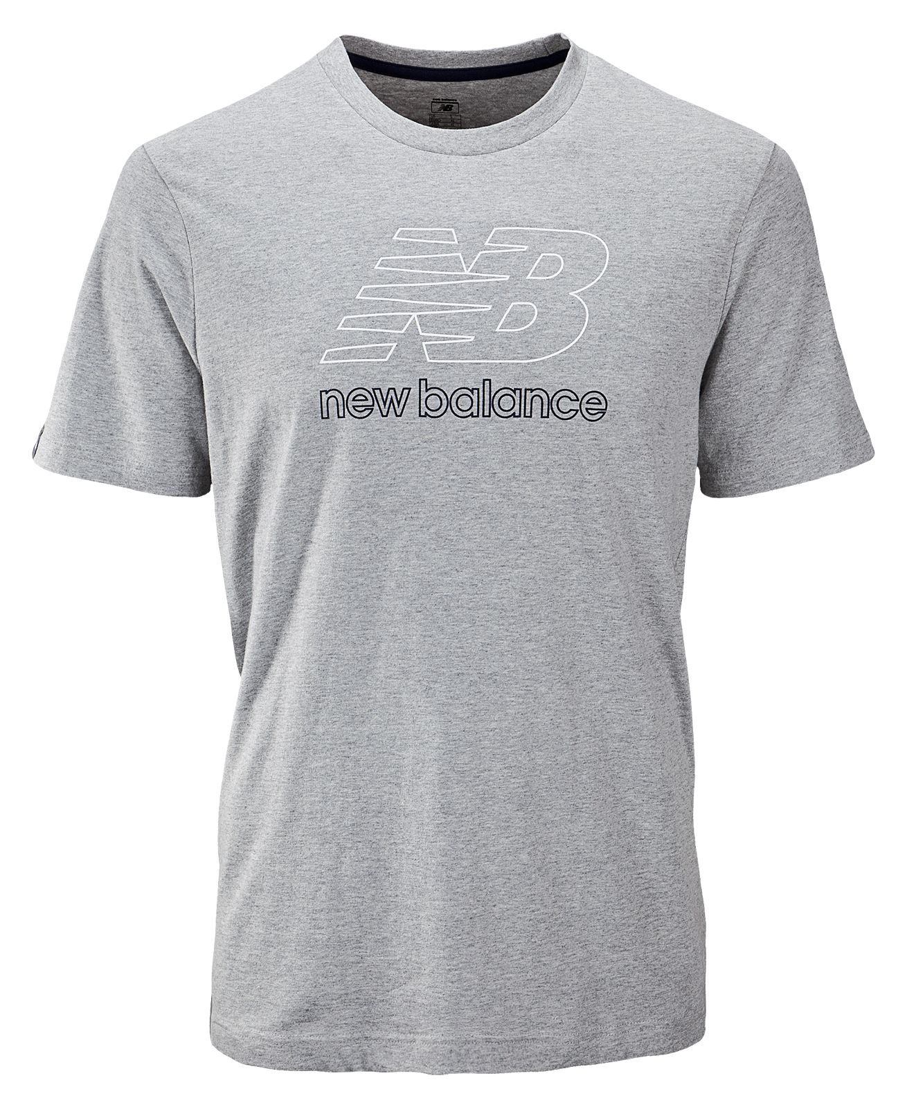 Essential Short-Sleeve Tee, Athletic Grey