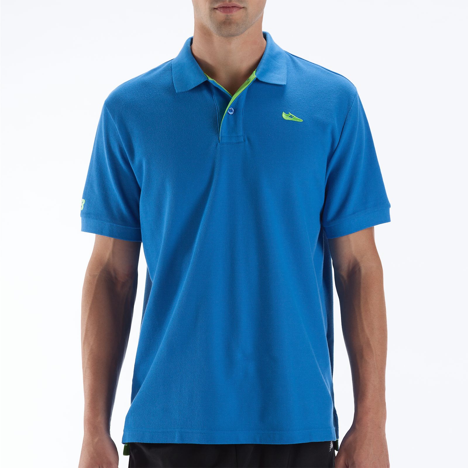 Cotton Pique Polo, Electric Blue