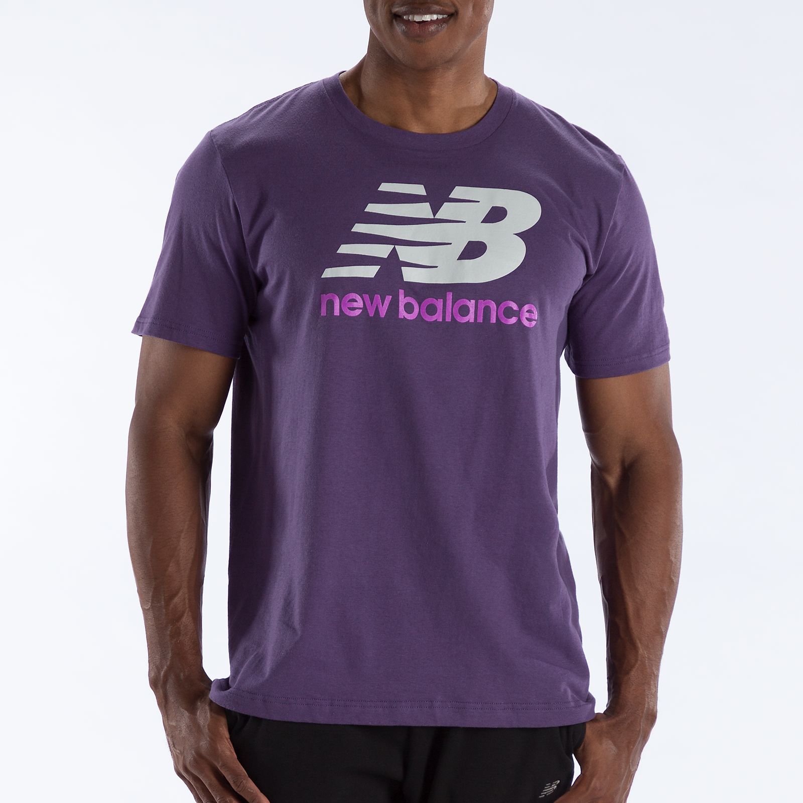 Large Graphic Logo Tee, Loganberry