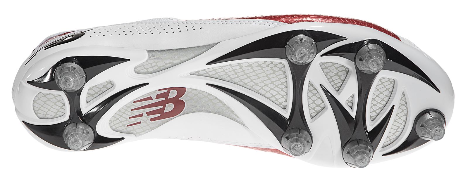 New Balance 993, White with Red