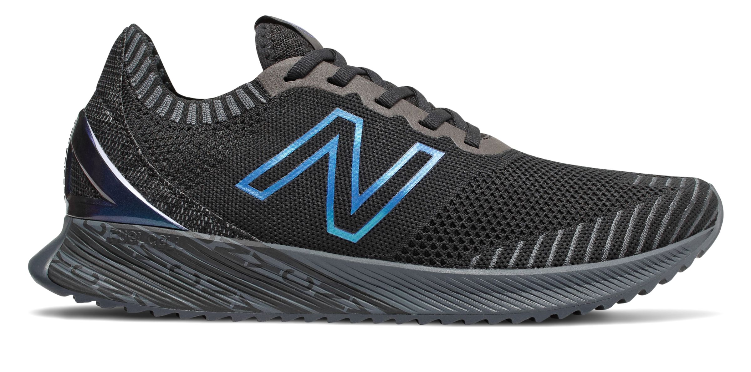 Hombres New Balance NYC Marathon Fuel Cell Echo - Black/Orca, Black/Orca - MFCECNY