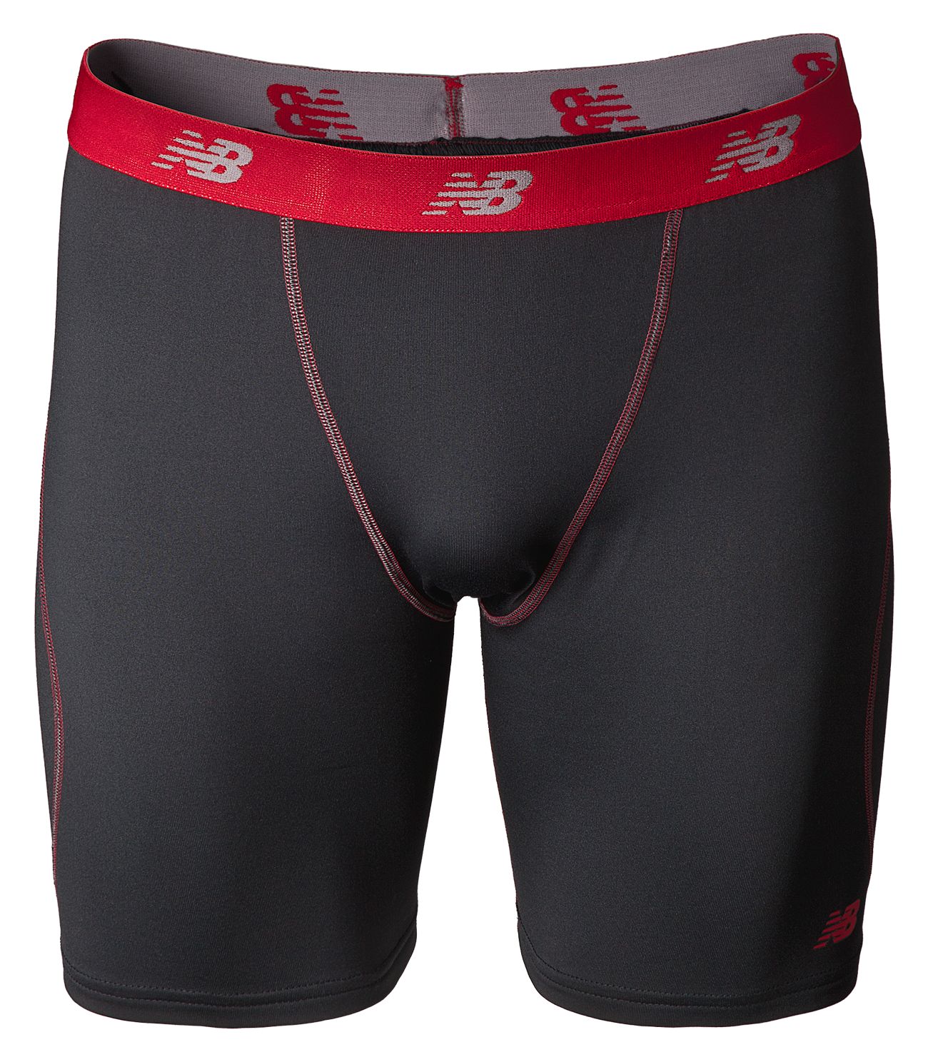 TruBase Perf Short, Black with Red