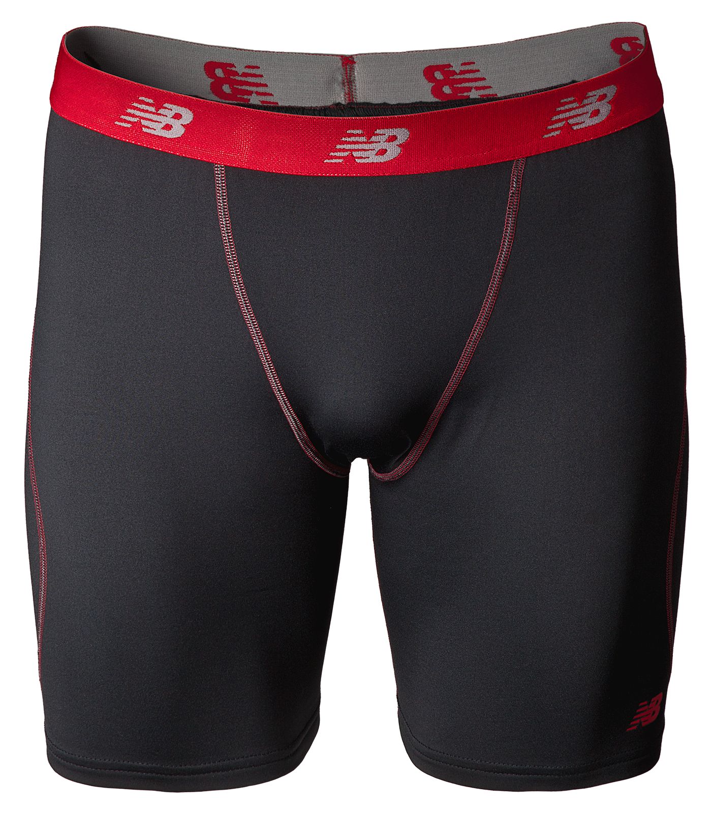 TruBase Perf Short, Black with Red
