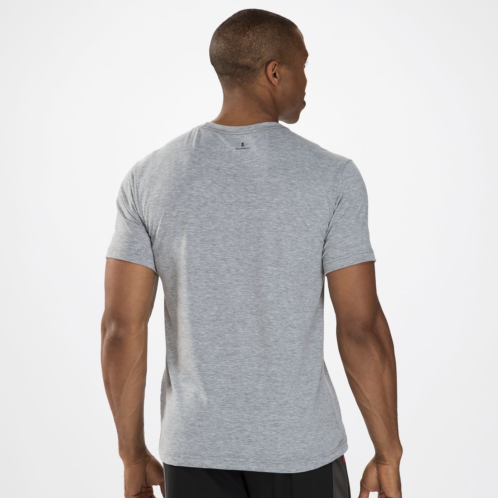 Short Sleeve Tech Tee, Athletic Grey