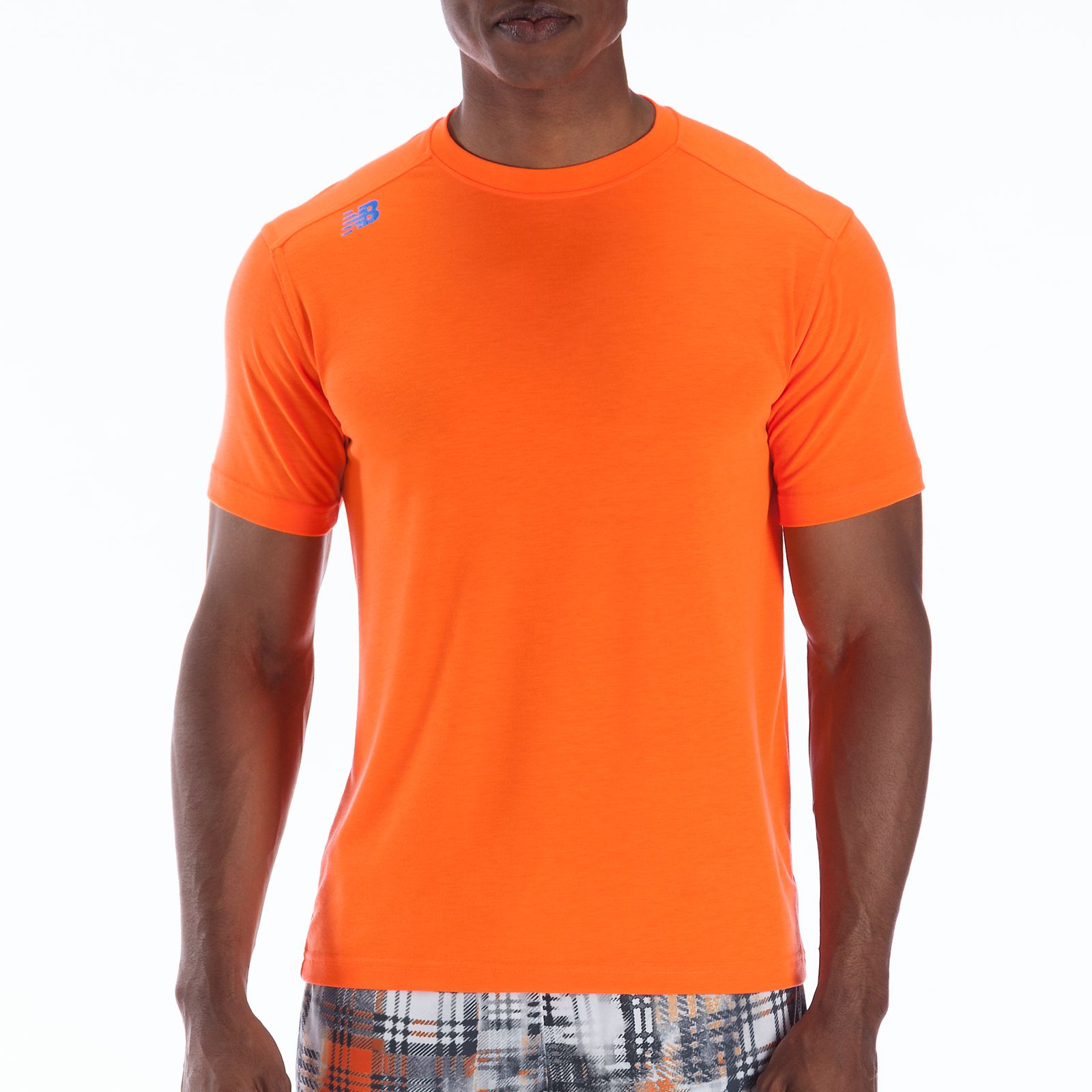 Short Sleeve Tech Tee, Orange Flash