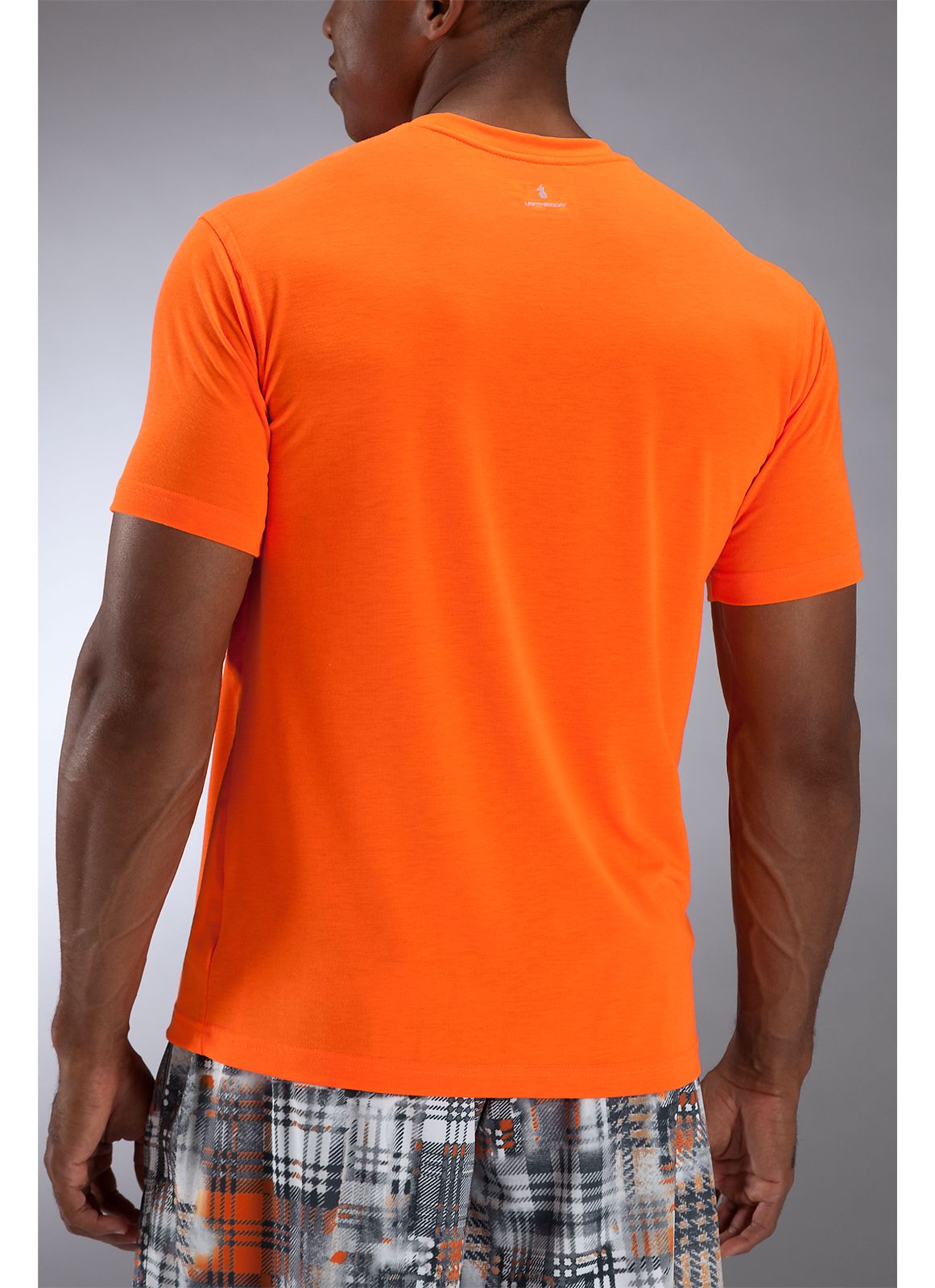 Short Sleeve Tech Tee, Orange Flash