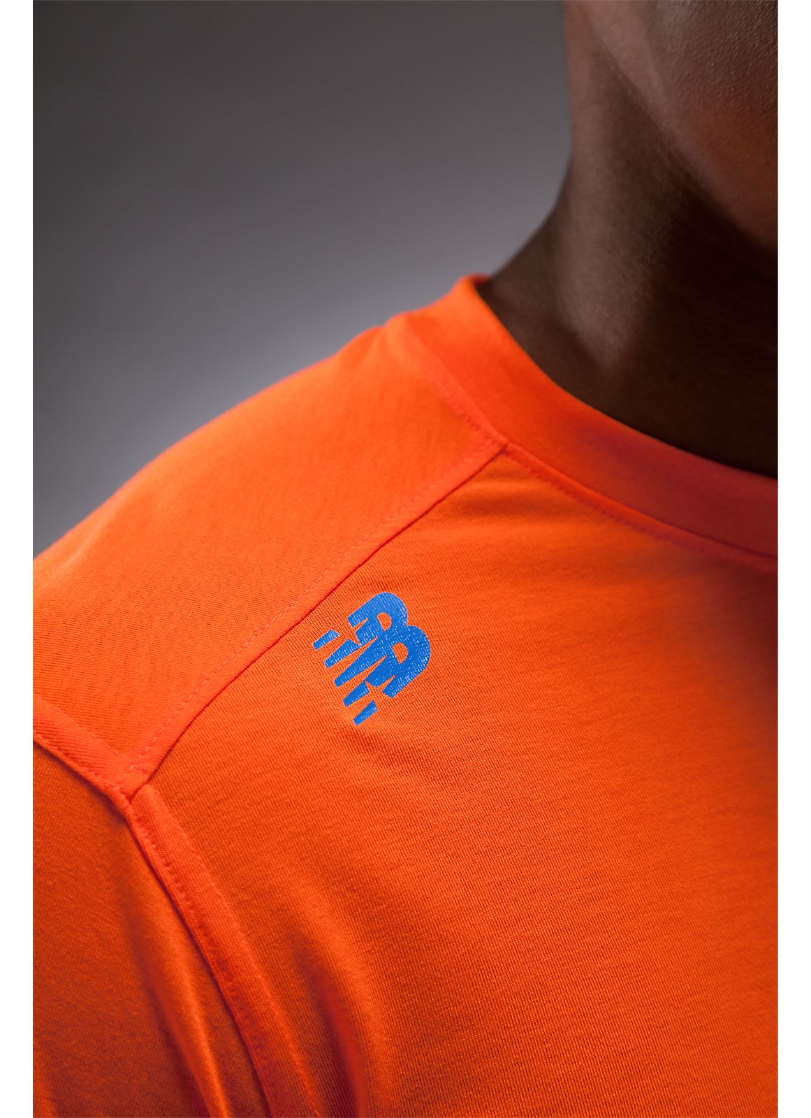 Short Sleeve Tech Tee, Orange Flash