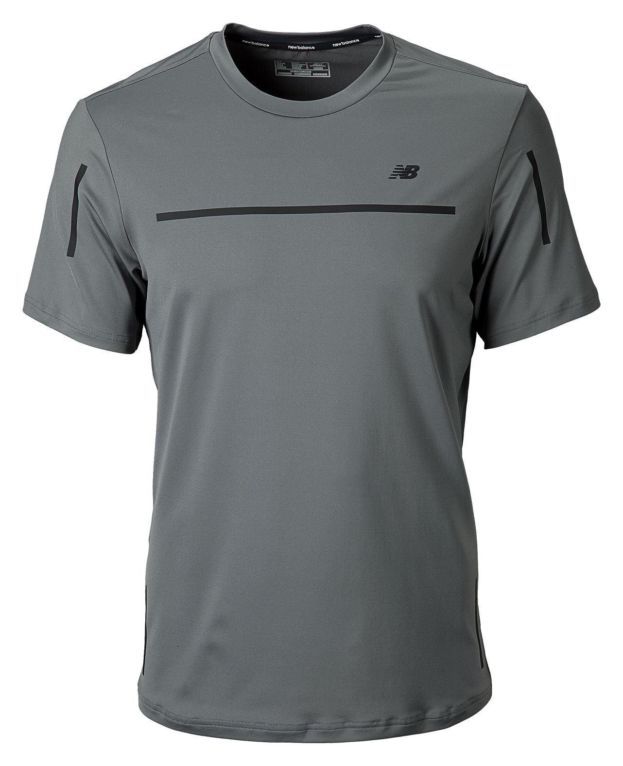 Line Up Short Sleeve Top, Asphalt