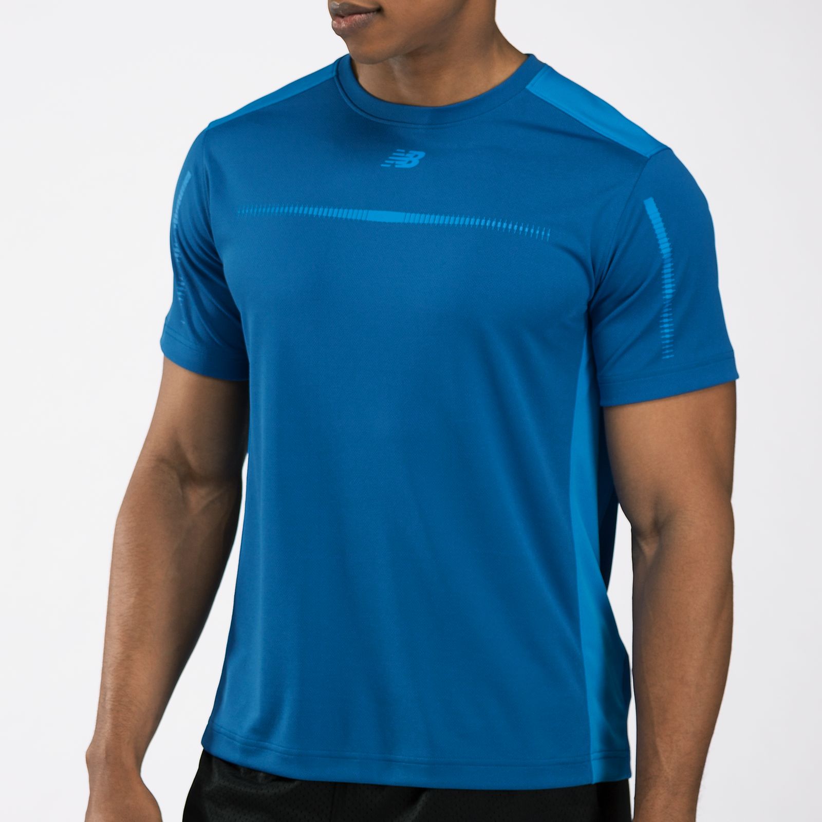 Align Short Sleeve Top, Electric Blue