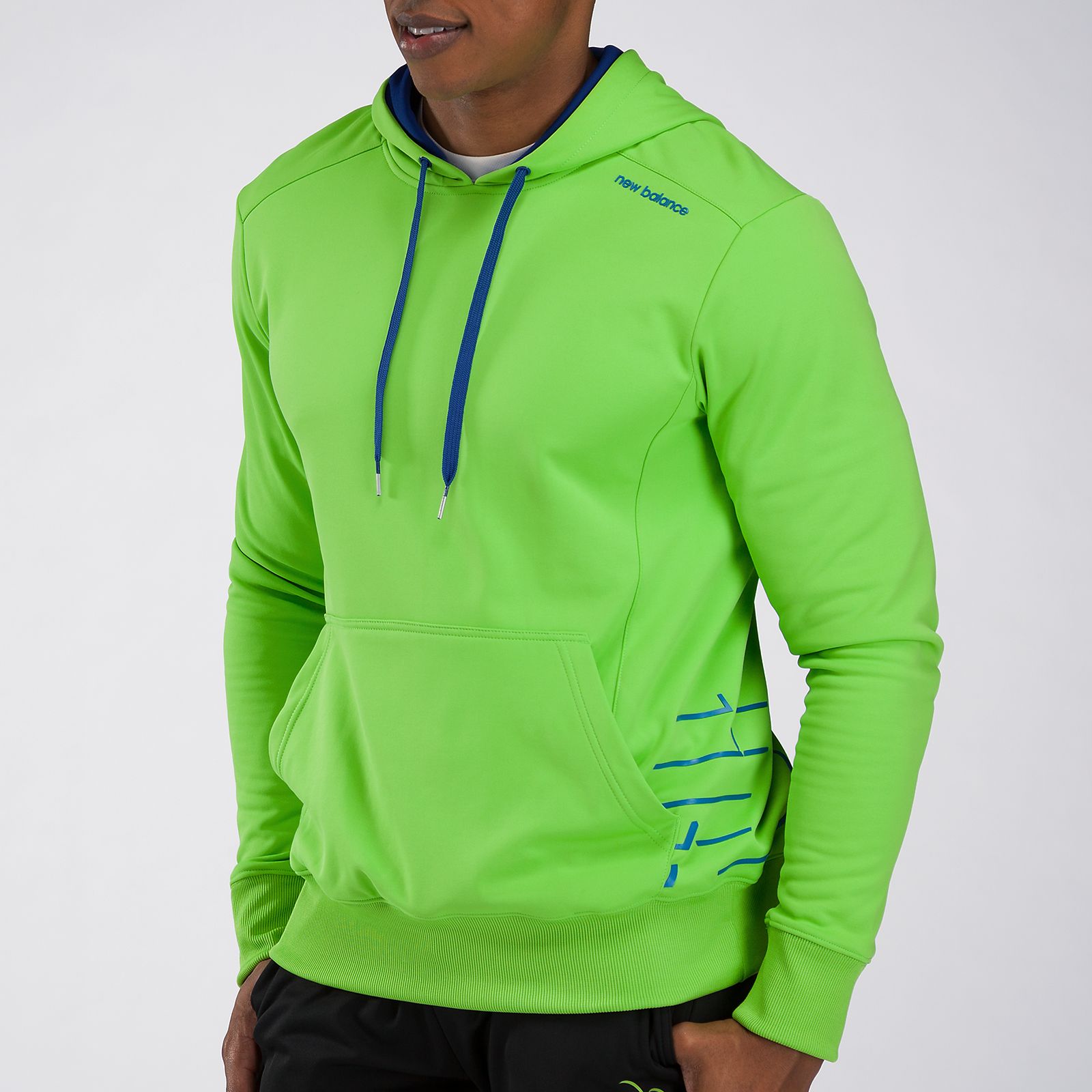 Tech Fleece Pull Over Hood, Jazz Green with Sodalite