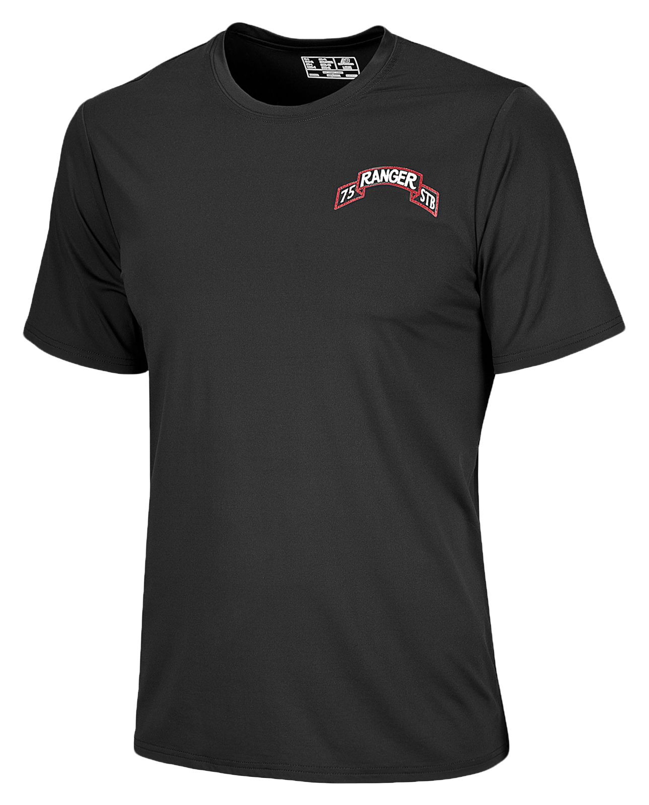 75th Ranger Special Troops Battalion T Shirt, Black