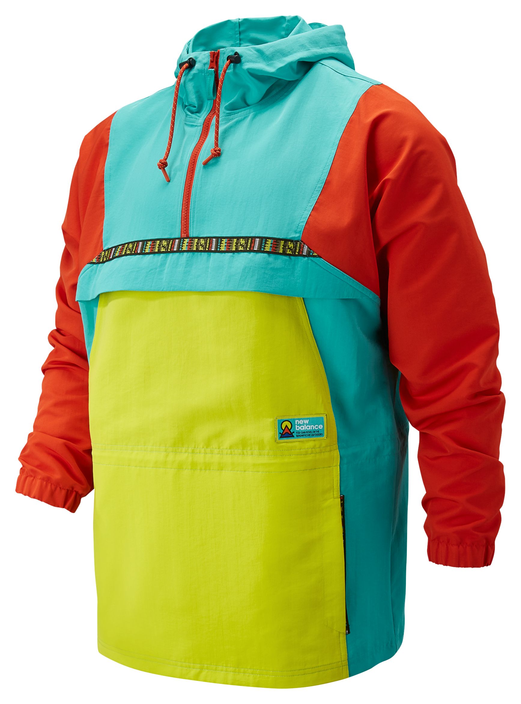 nb athletics unisex trail anorak