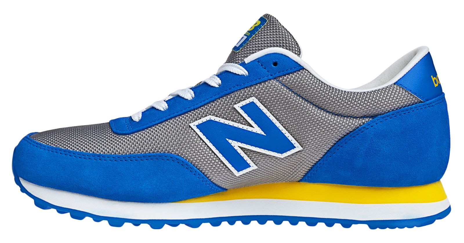 New Balance 501, Blue with Silver