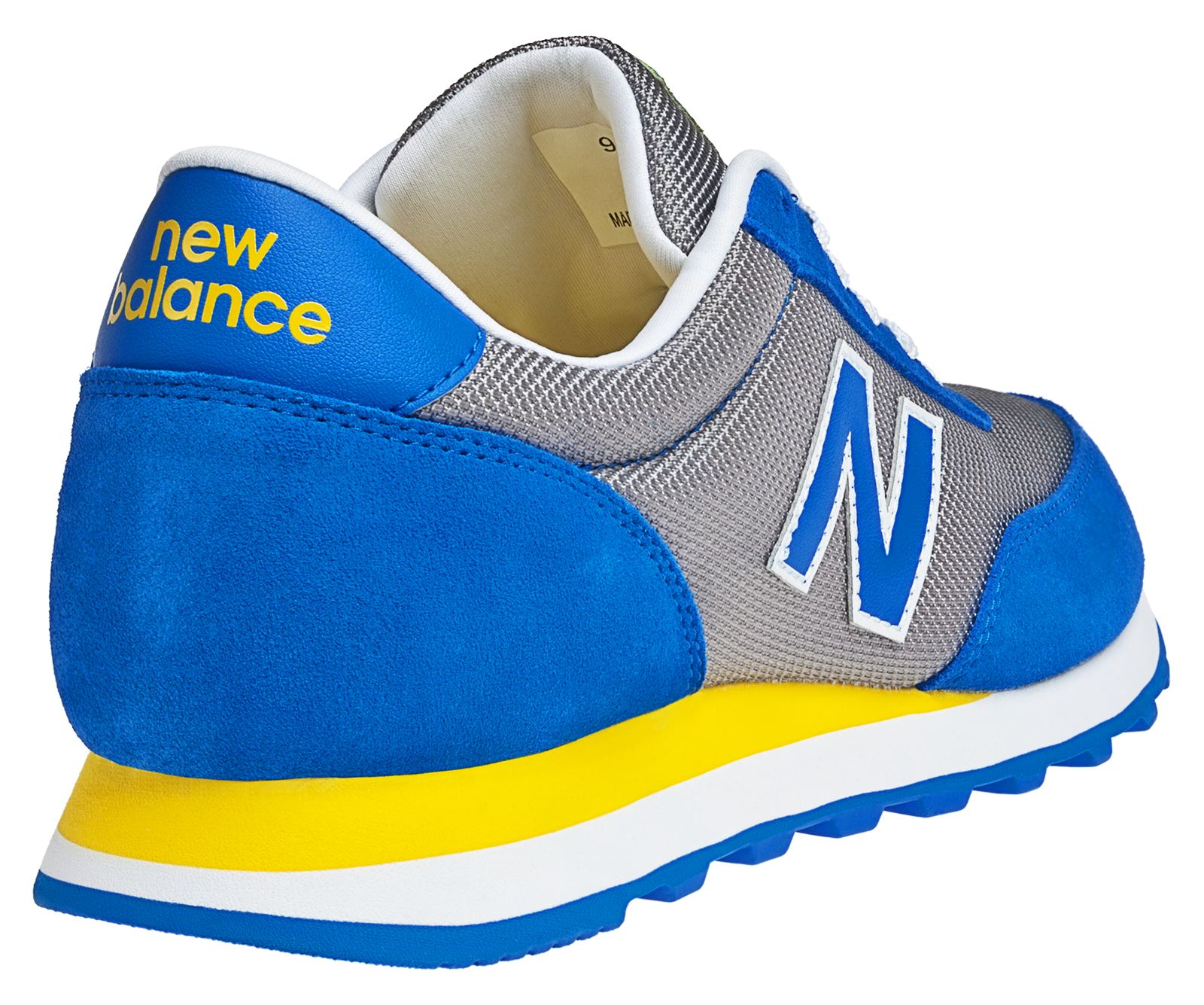 New Balance 501, Blue with Silver