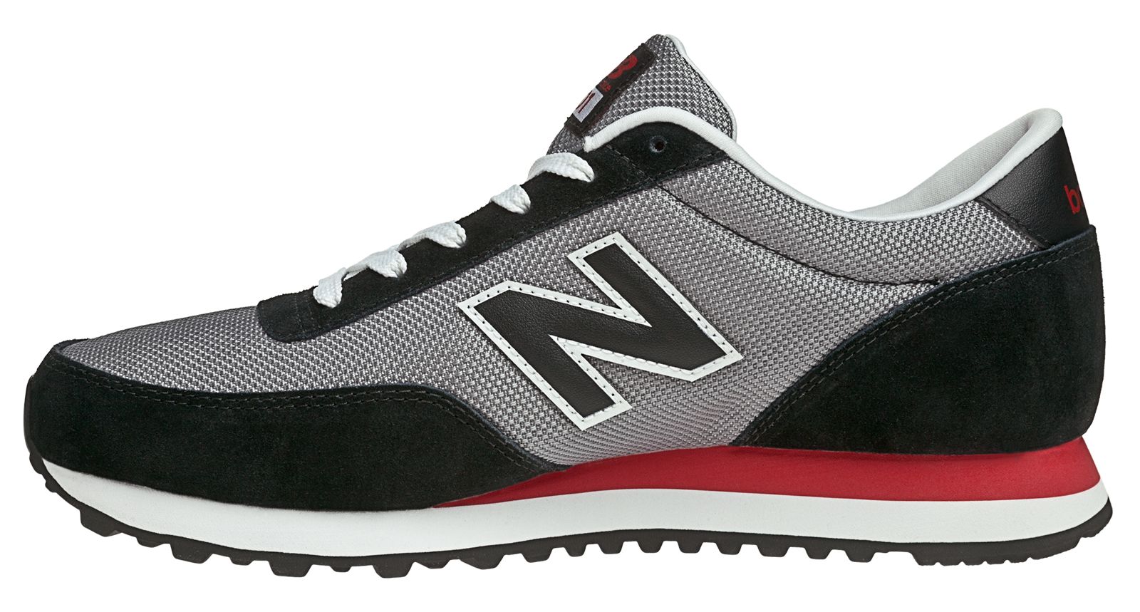 New Balance 501, Black with Grey