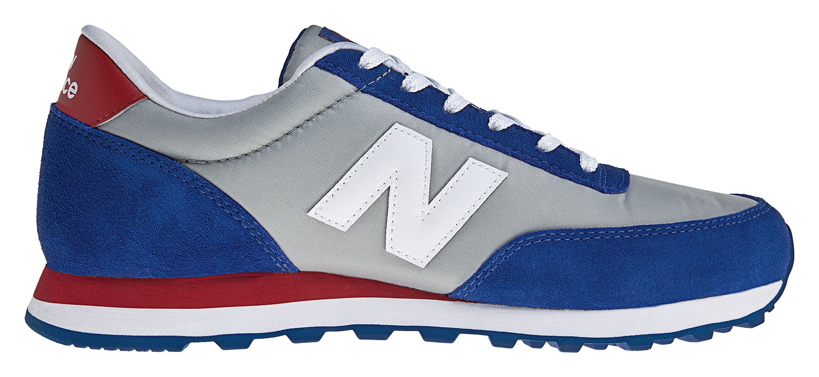 New Balance 501, Blue with White & Red
