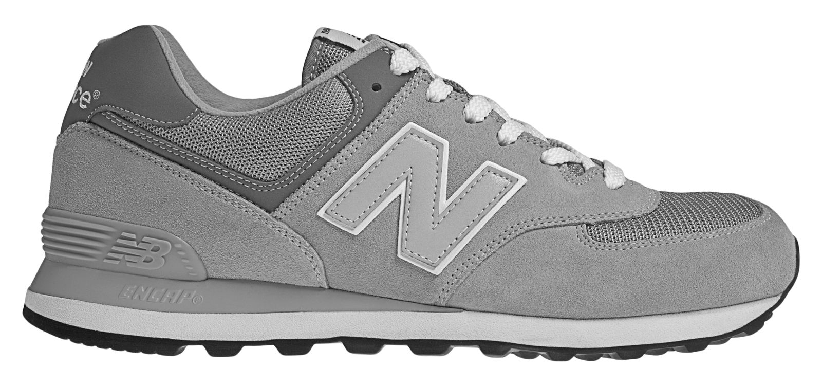 80s Running 574, Light Grey with Grey Stone