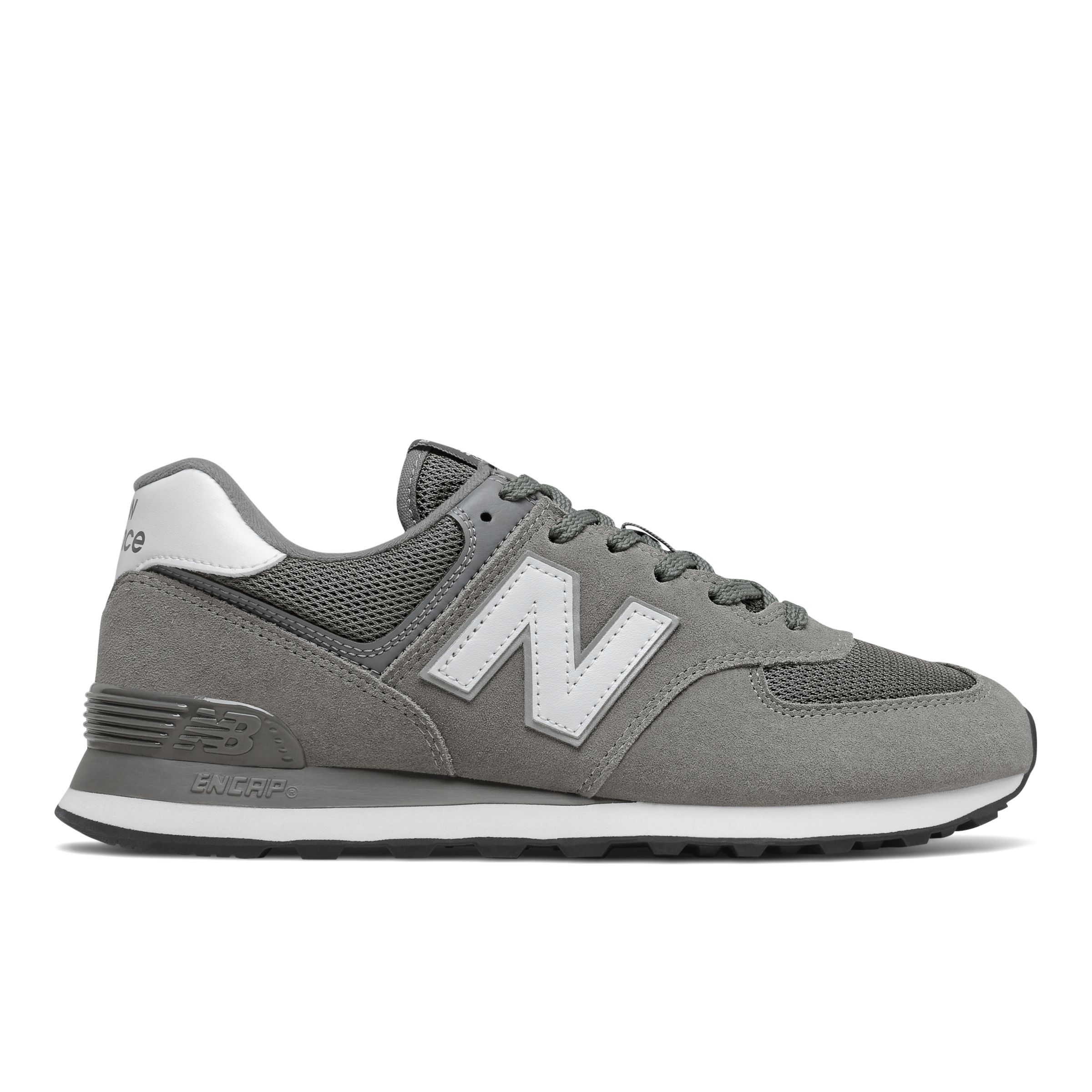 Uomo New Balance 574 - Castlerock/White, Castlerock/White - ML574EG2