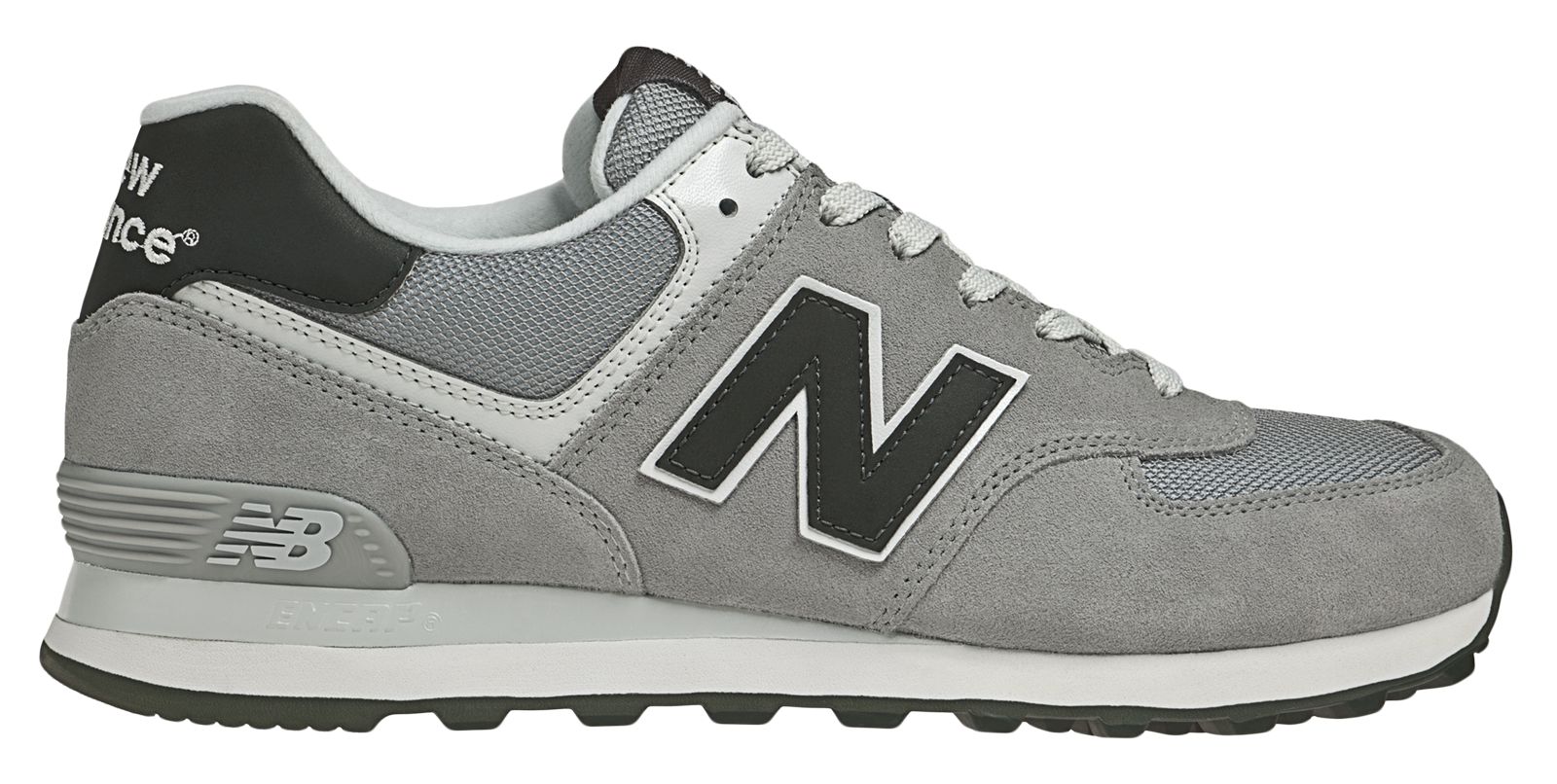 New Balance 574, Grey with Black