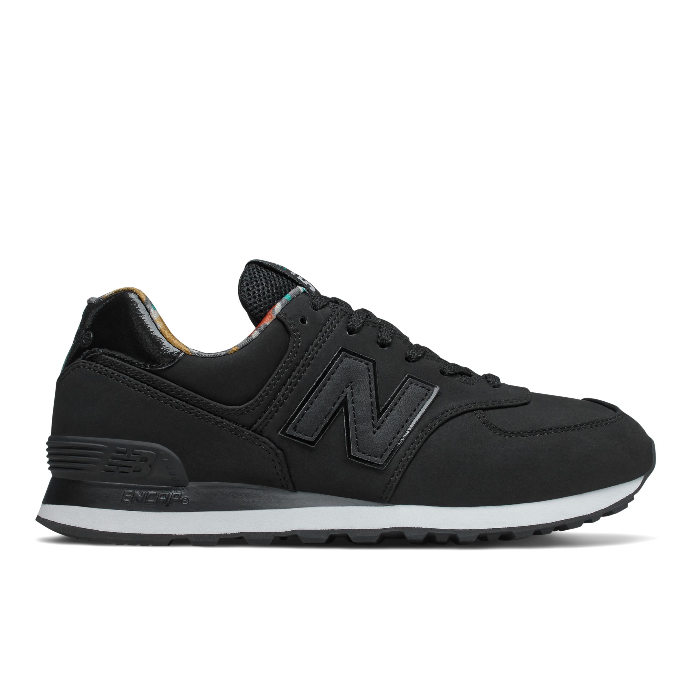 Uomo New Balance 574 - Black/White, Black/White - ML574GYH