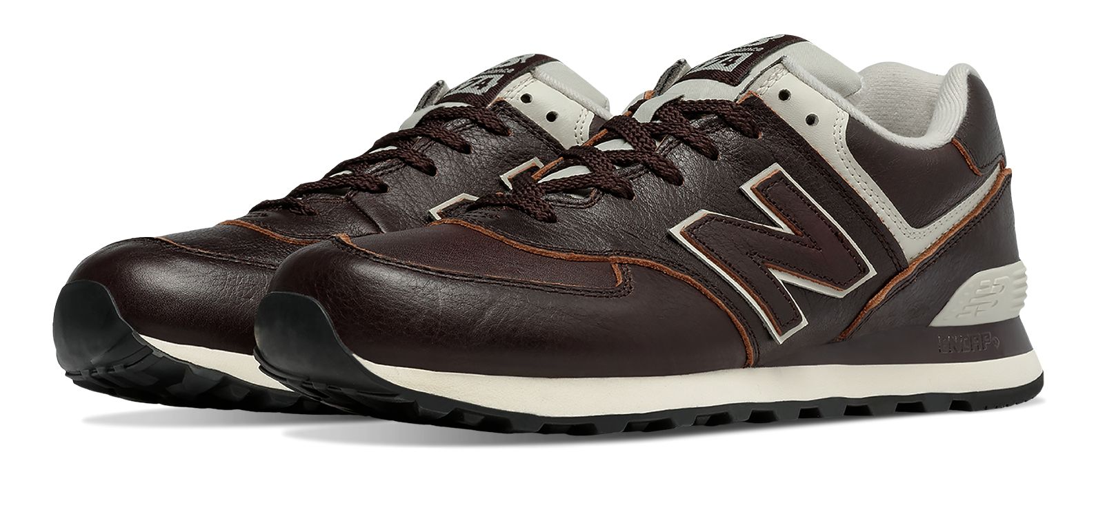 new balance 574 marron
