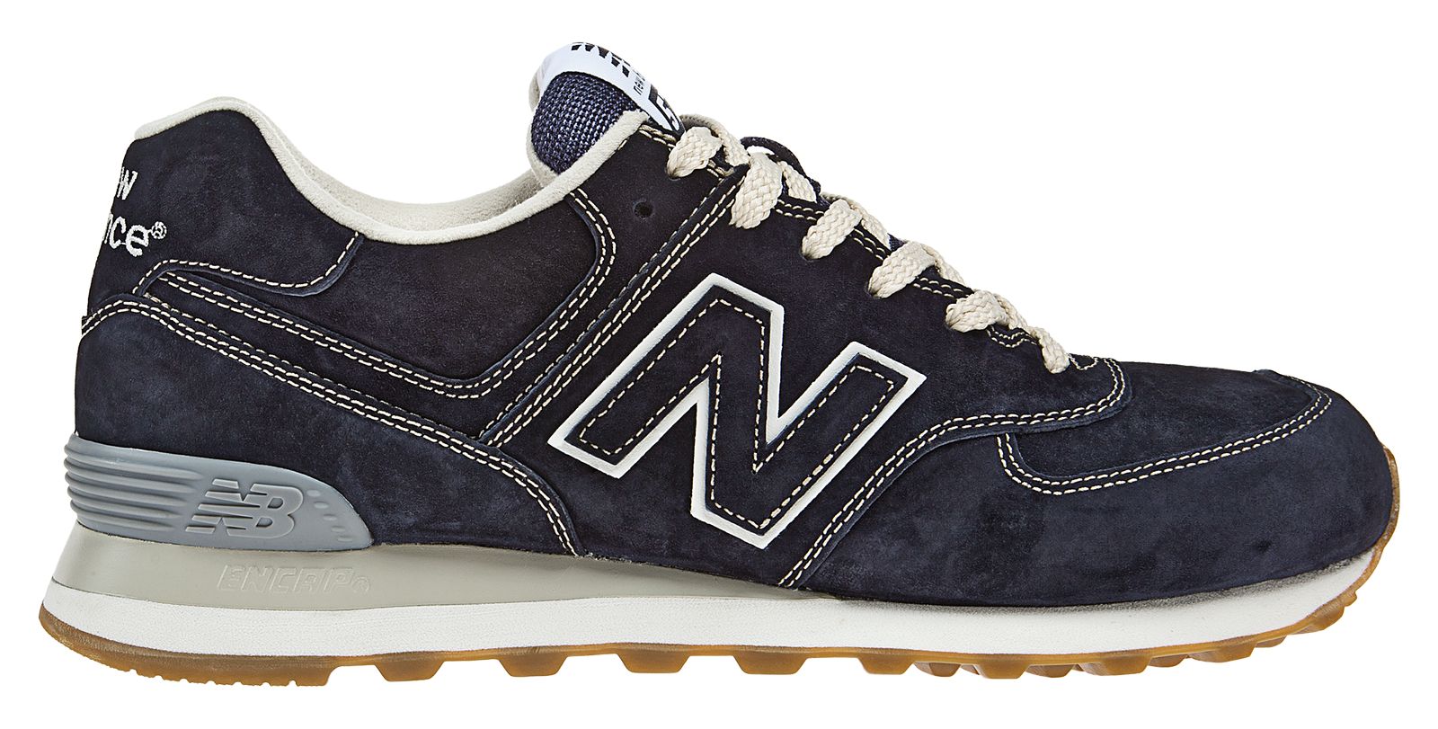 New Balance 574, Navy with White