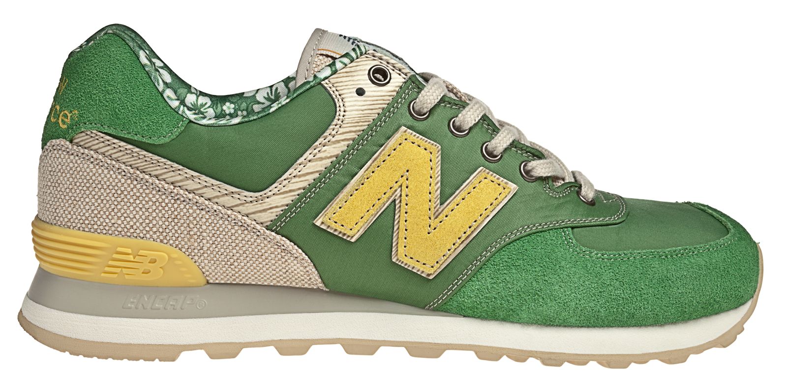 Surfer 574, Green with Tan & Yellow