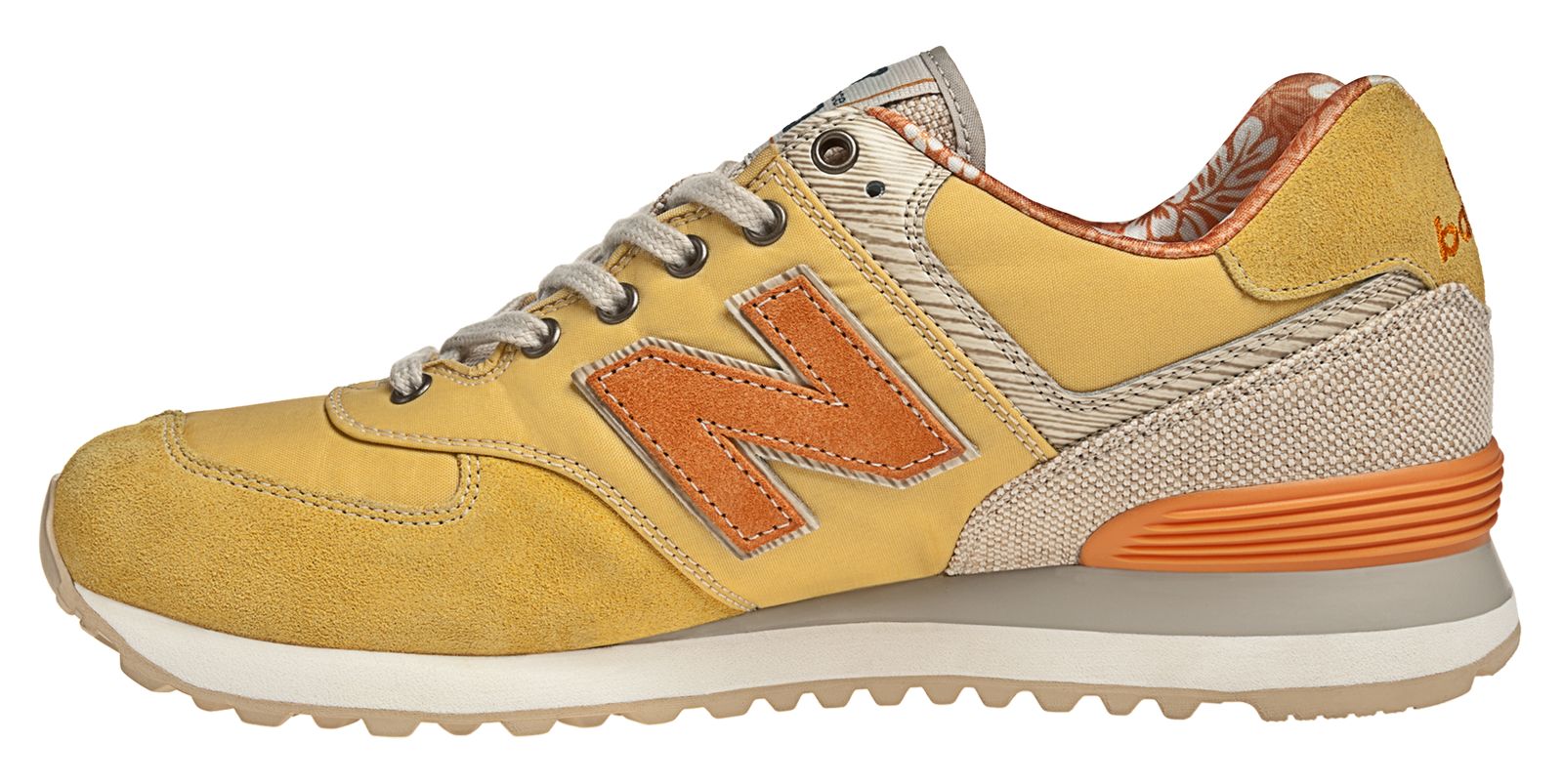 Surfer 574, Yellow with Tan &amp; Orange