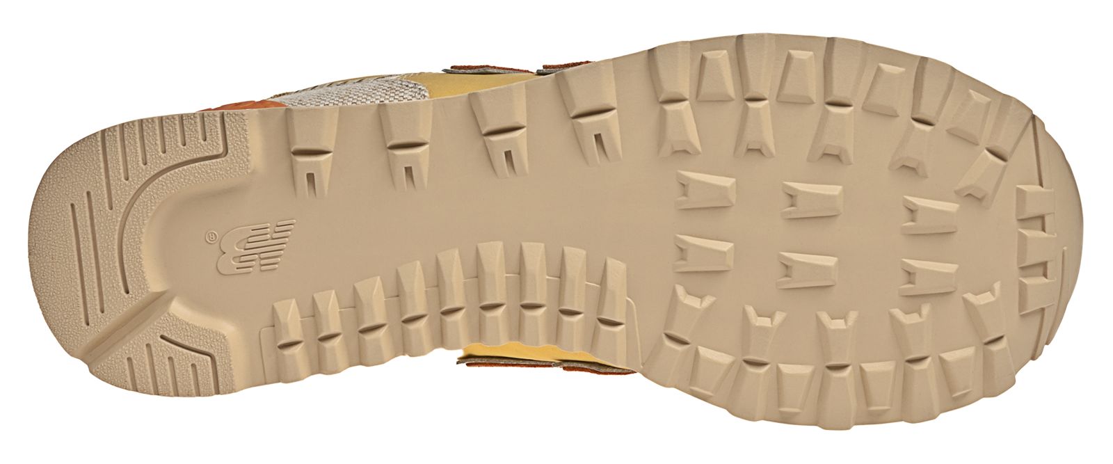 Surfer 574, Yellow with Tan &amp; Orange