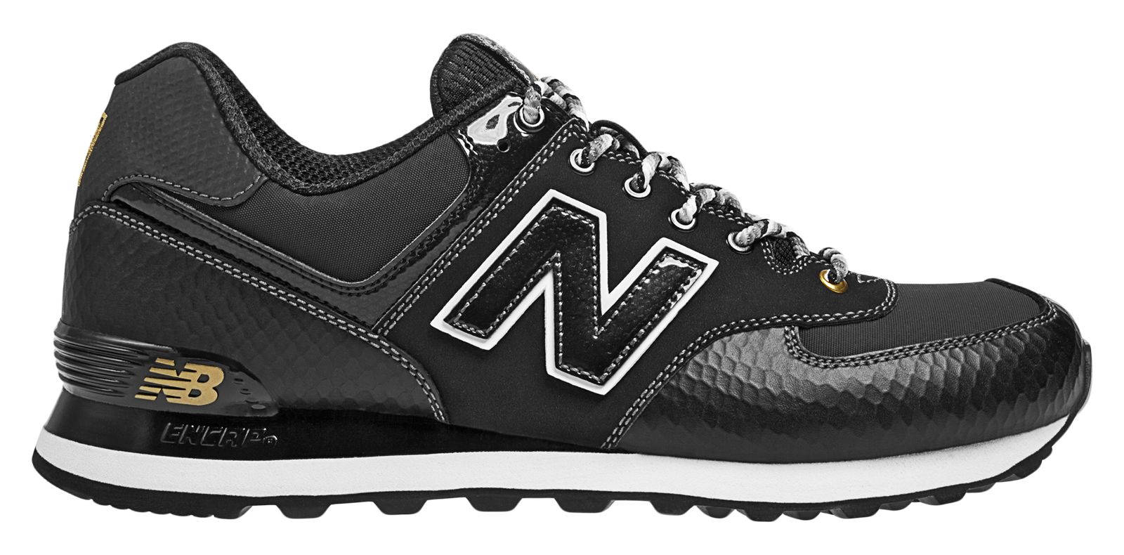Snake 574, Black with White