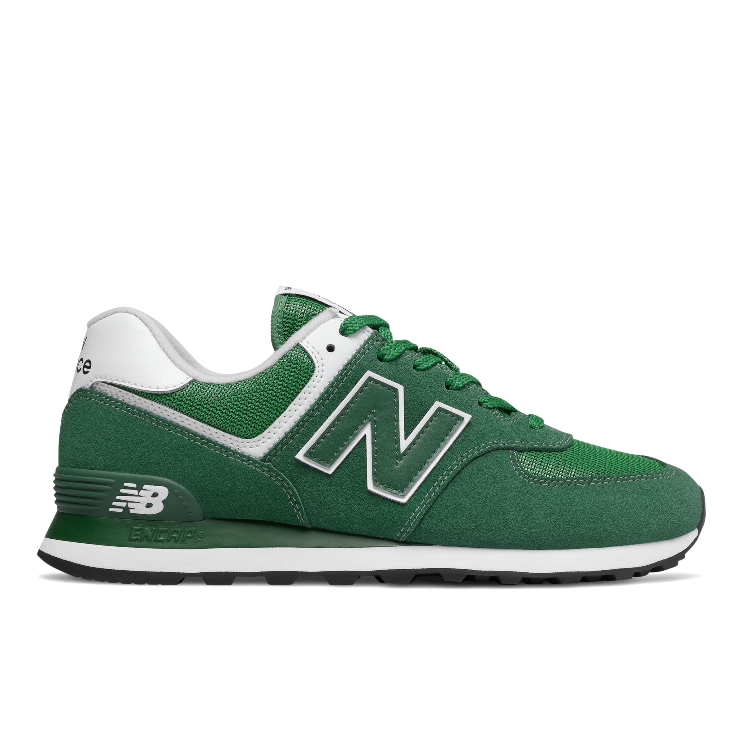new balance 574 mens green