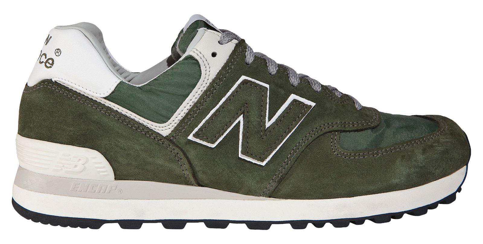 New Balance 574, Olive with Beige