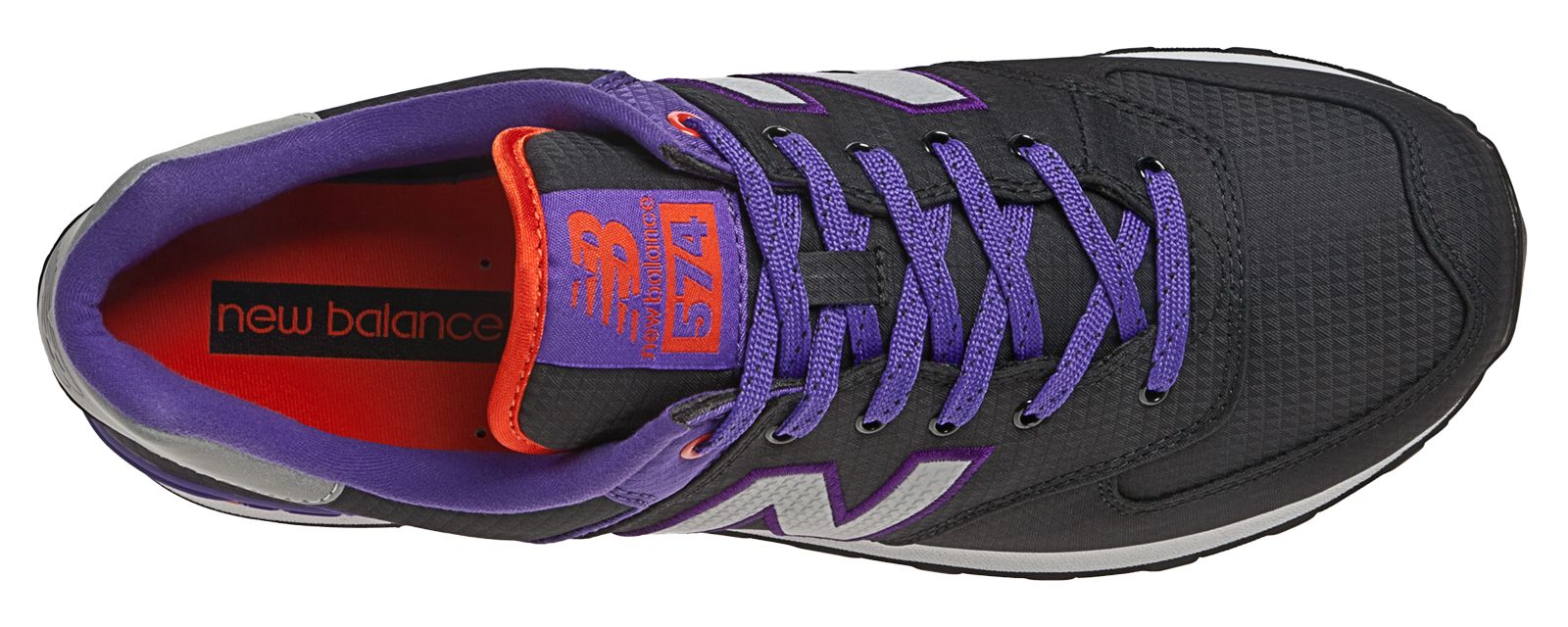 Windbreaker 574, Black with Purple &amp; Red