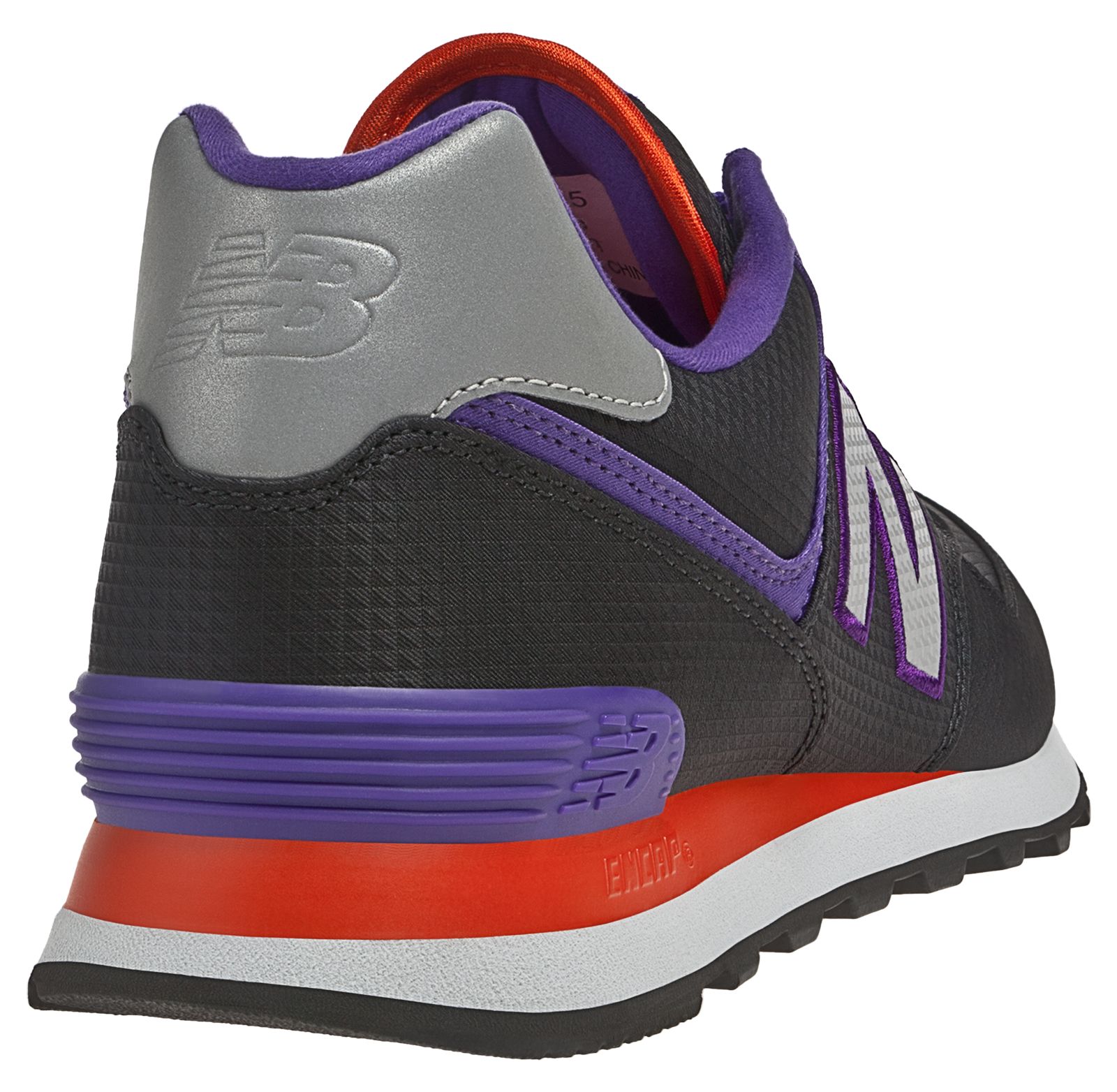 Windbreaker 574, Black with Purple &amp; Red