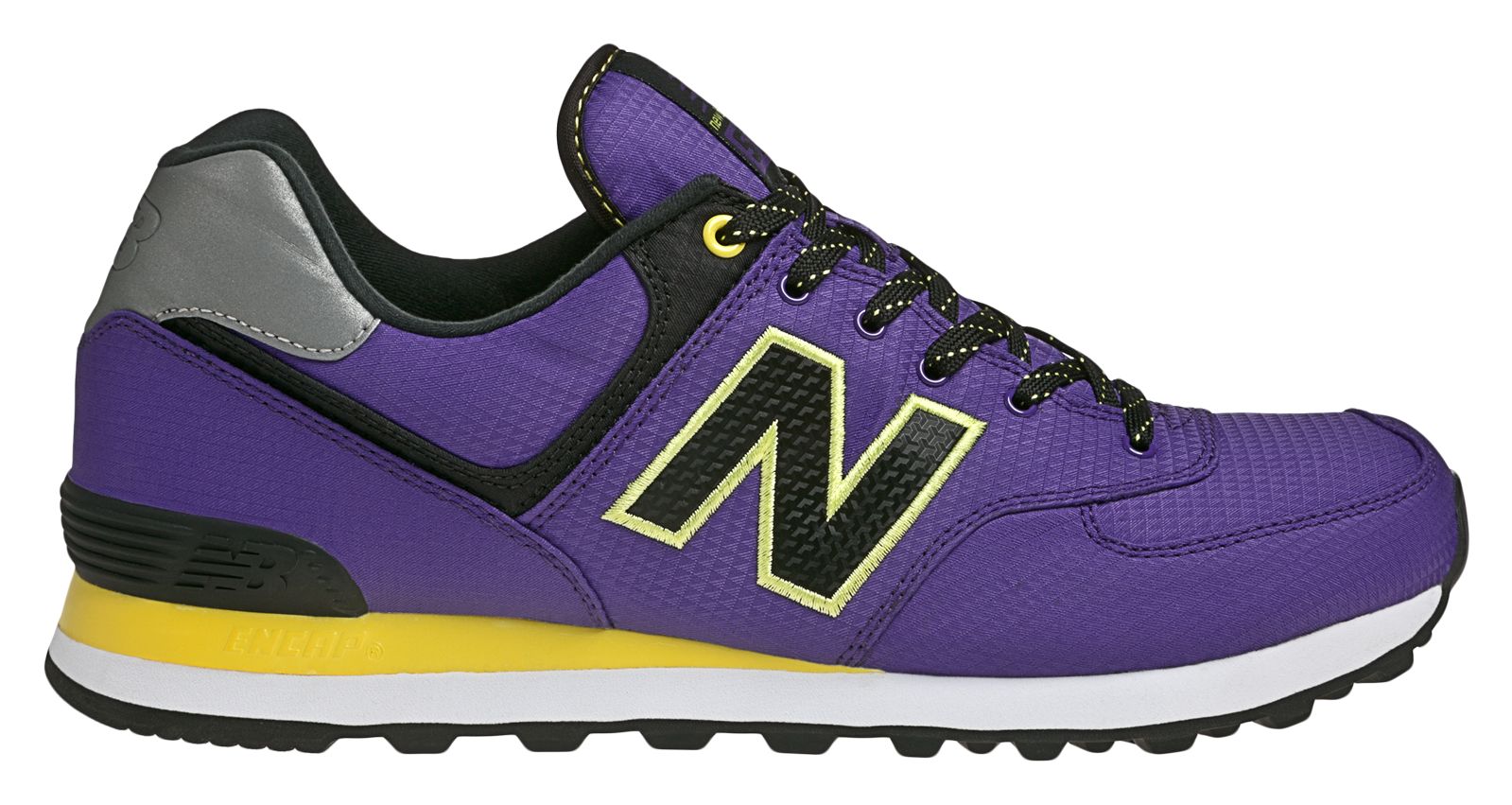 Windbreaker 574, Purple with Black & Yellow
