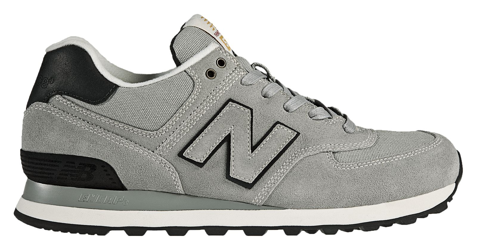 New Balance 574, Grey with Black