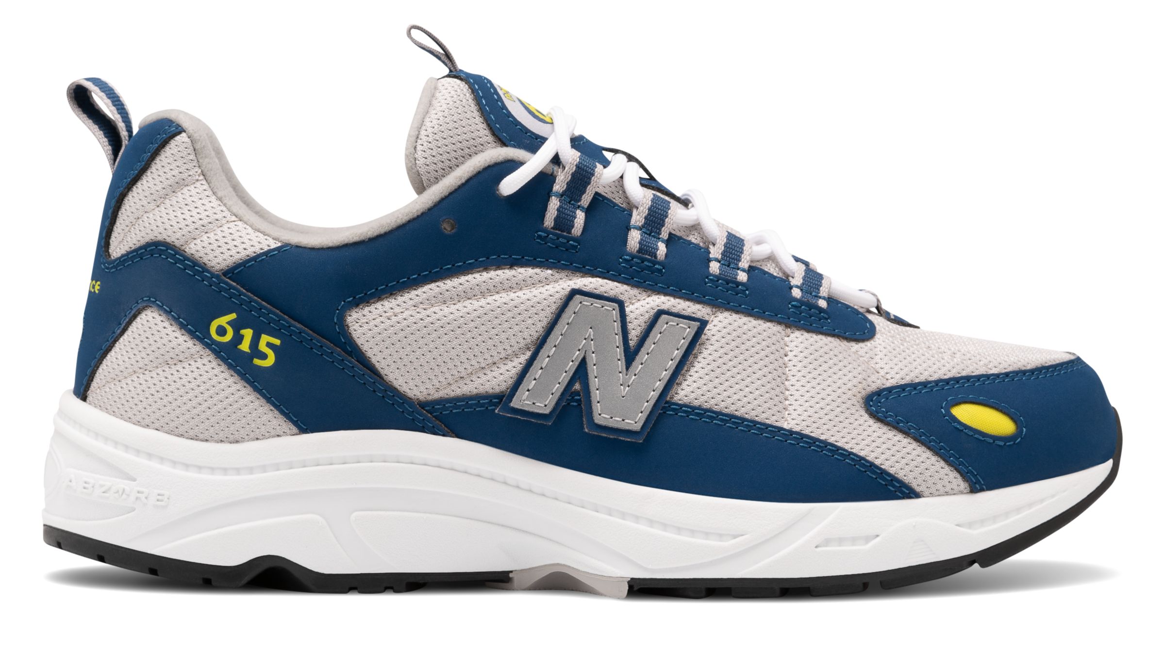 New Balance 615 Dames, wit - ML615NBS