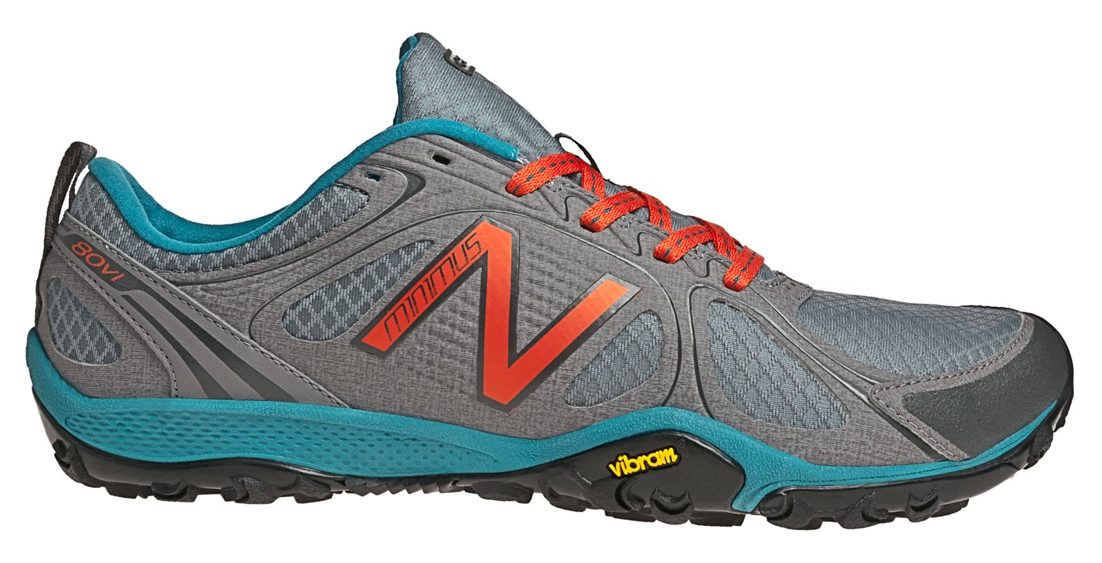 Minimus 80, Grey with Blue & Orange