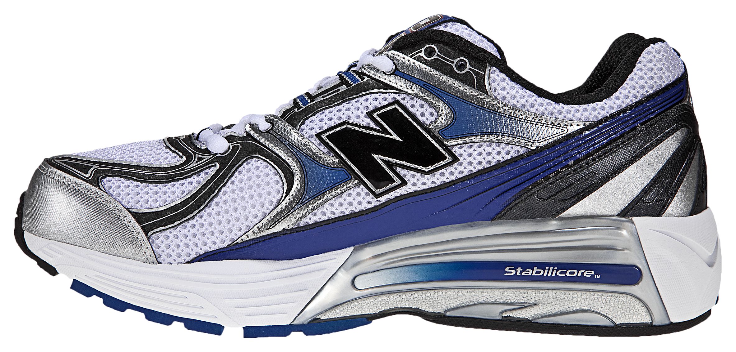 New Balance 1012, White with Silver &amp; Blue