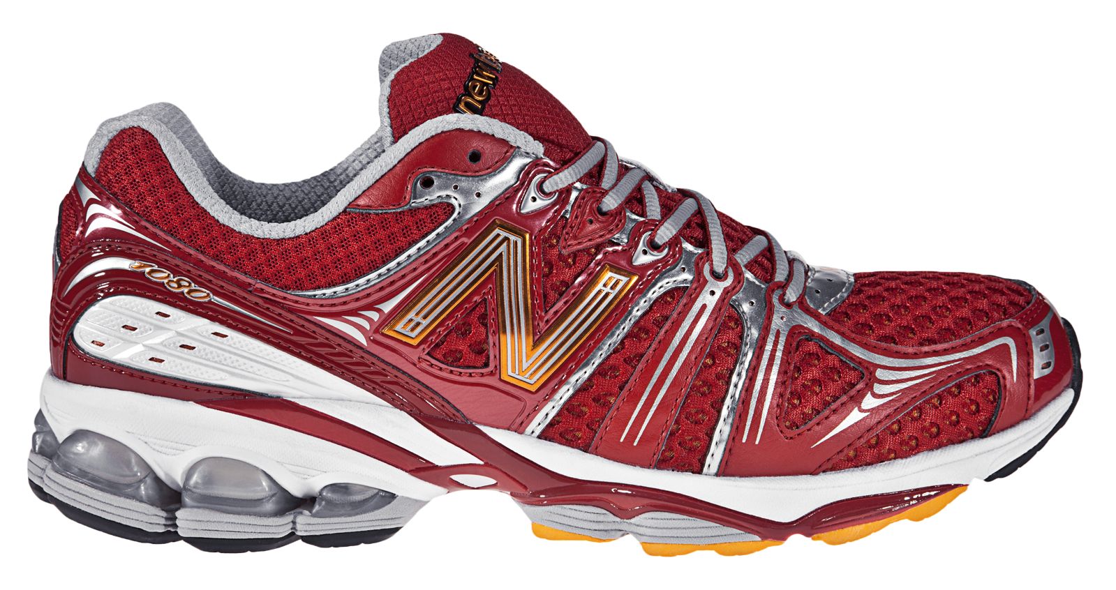 New Balance 1080, Red with Gold