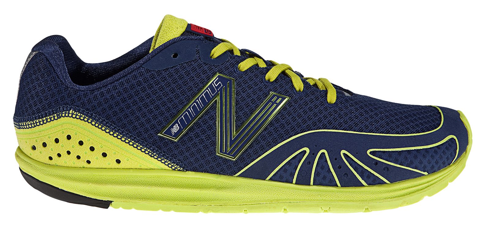 Minimus 10, Blue with Lime Green