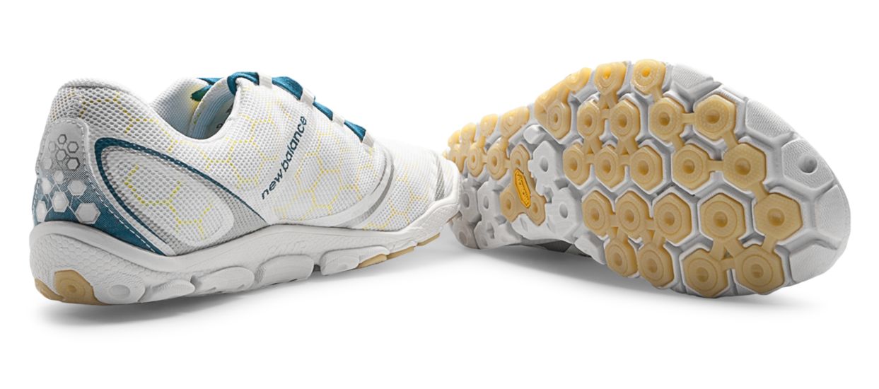 Minimus 10v2 Glow in the Dark, White with Blue & Yellow