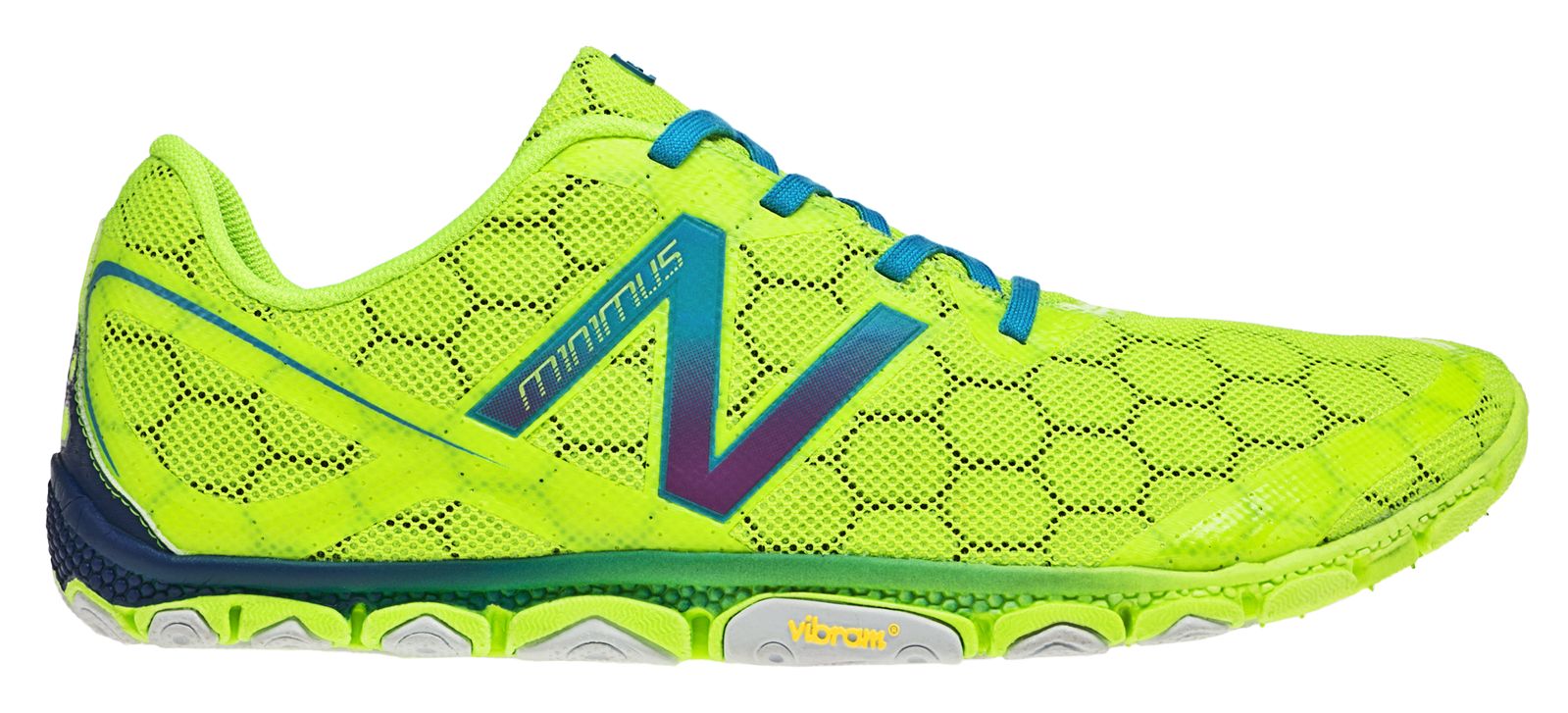 Minimus 10V2, Neon Yellow with Blue