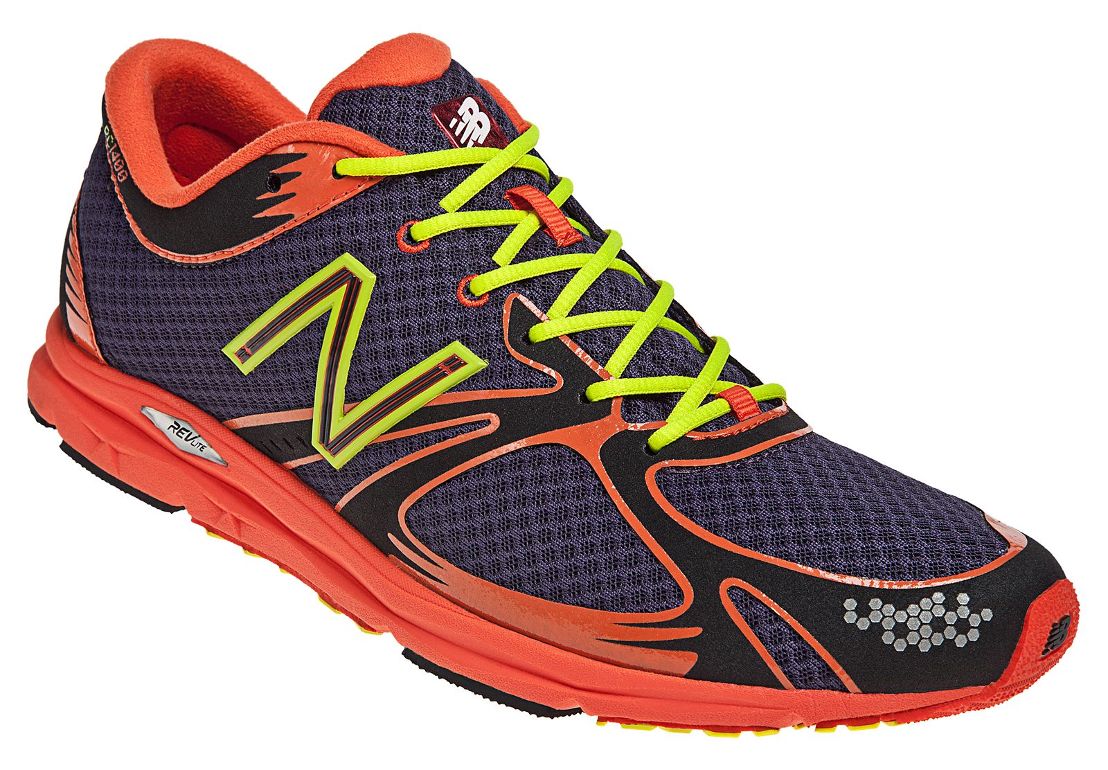 New Balance 1400, Orange with Purple