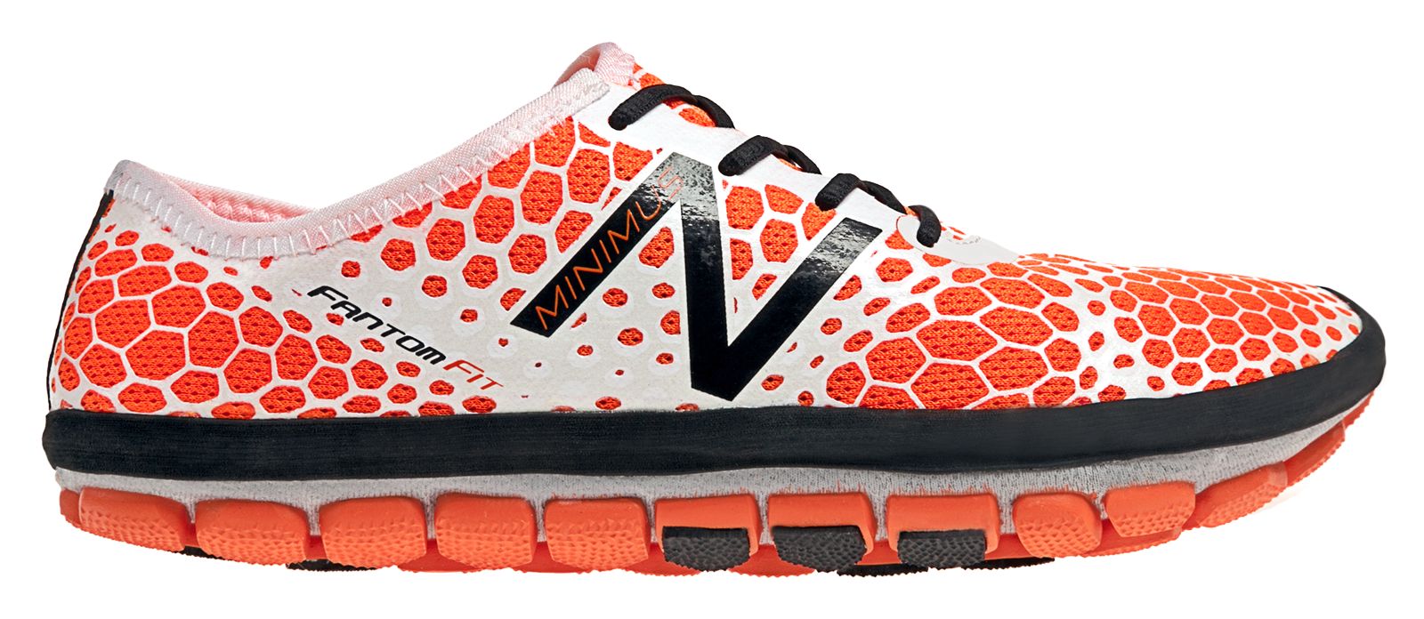 Minimus HI-REZ, Orange Flash with White & Black