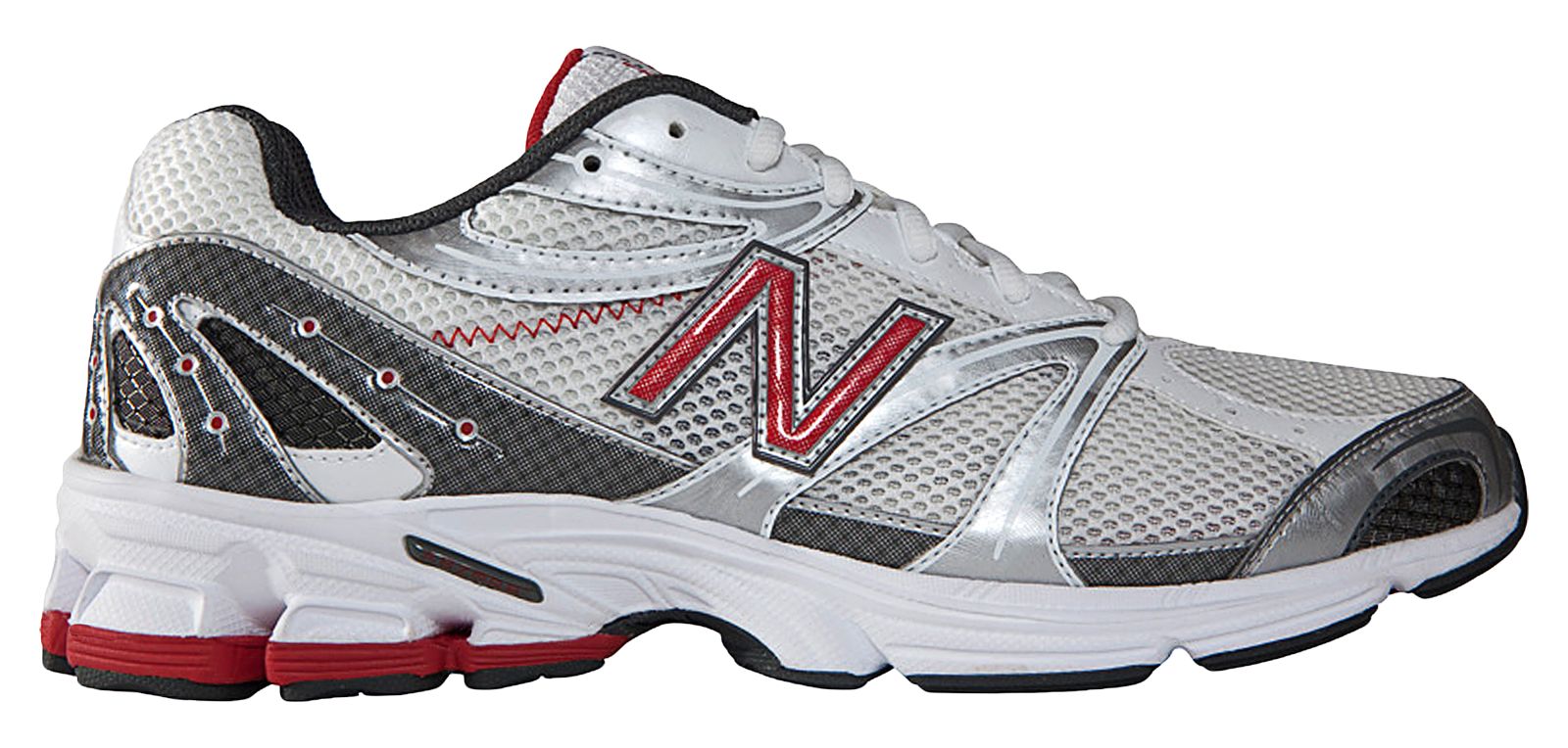 New Balance 580, Grey with Red